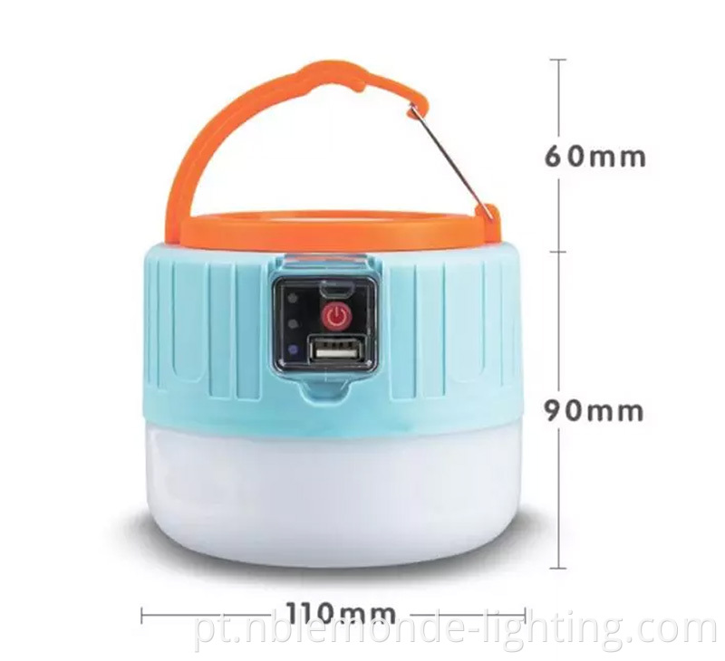 solar led camping lantern